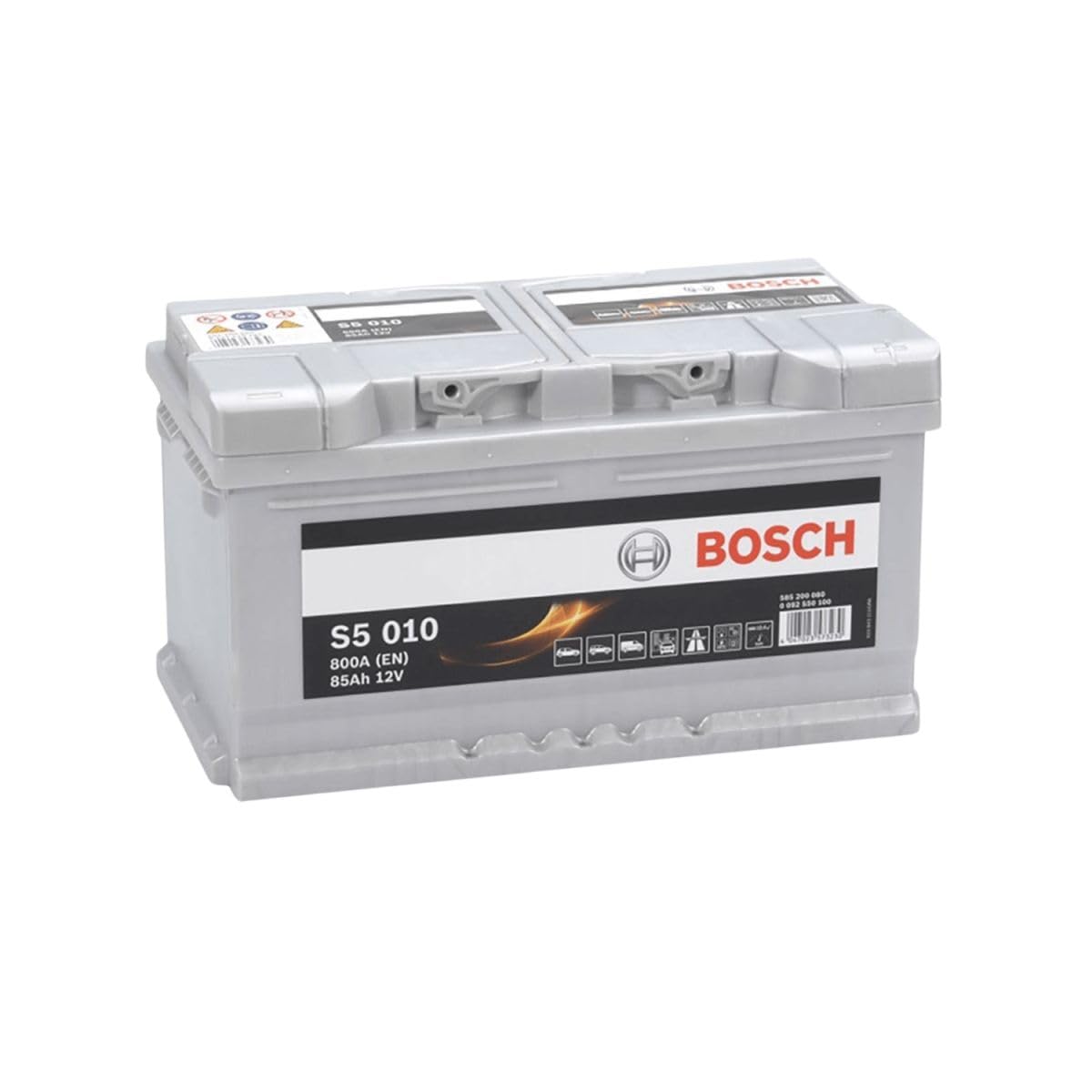 BOSCH Autobatterie 85Ah 800A Starterbatterie 0 092 S50 100 von Bosch