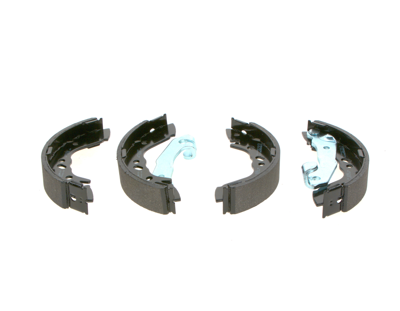 BOSCH Bremsbacken HYUNDAI 0 986 487 581 5830502A00,5830502A10,5830505A00 Trommelbremsbacken,Bremsbackensatz von Bosch