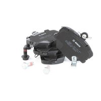 BOSCH Bremsbelagsatz mit akustischer Verschleißwarnung 0 986 424 471 Bremsbeläge,Bremsklötze SMART,FORTWO Coupe (451),CITY-COUPE (450) von Bosch