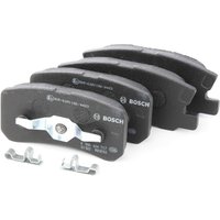 BOSCH Bremsbelagsatz mit akustischer Verschleißwarnung 0 986 424 717 Bremsbeläge,Bremsklötze PEUGEOT,CITROËN,MITSUBISHI,4007 (VU_, VV_),4008 SUV von Bosch