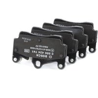 BOSCH Bremsbelagsatz mit Anti-Quietsch-Blech 0 986 424 741 Bremsbeläge,Bremsklötze VW,AUDI,PORSCHE,Touareg (7LA, 7L6, 7L7),Q7 (4LB),Cayenne (9PA) von Bosch