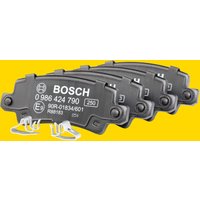 BOSCH Bremsbelagsatz mit akustischer Verschleißwarnung 0 986 424 790 Bremsbeläge,Bremsklötze TOYOTA,COROLLA Verso (ZER_, ZZE12_, R1_) von Bosch