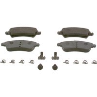 BOSCH Bremsbelagsatz mit Montageanleitung 0 986 424 801 Bremsbeläge,Bremsklötze PEUGEOT,CITROËN,206 Schrägheck (2A/C),206 CC (2D) von Bosch