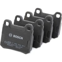 BOSCH Bremsbelagsatz mit Montageanleitung 0 986 466 871 Bremsbeläge,Bremsklötze MERCEDES-BENZ,190 (W201),Stufenheck (W124),C-Klasse Limousine (W202) von Bosch