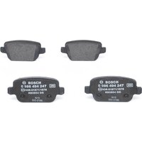 BOSCH Bremsbelagsatz mit Montageanleitung 0 986 494 247 Bremsbeläge,Bremsklötze FORD,VOLVO,LAND ROVER,MONDEO IV Turnier (BA7) von Bosch