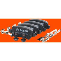 BOSCH Bremsbelagsatz mit akustischer Verschleißwarnung 0 986 494 654 Bremsbeläge,Bremsklötze OPEL,KIA,ZAFIRA B (A05),Meriva A (X03) von Bosch