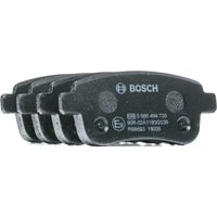 BOSCH Bremsbelagsatz mit Montageanleitung 0 986 494 735 Bremsbeläge,Bremsklötze RENAULT,Scénic III (JZ0/1_),Megane III Schrägheck (BZ0/1_) von Bosch