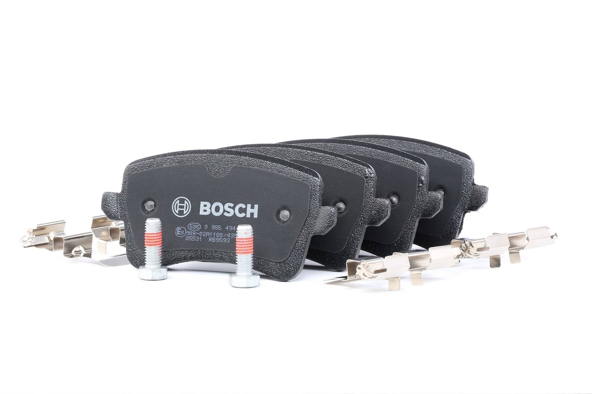 BOSCH Bremsbelagsatz AUDI 0 986 494 637 8K0698451,8K0698451A,8K0698451B 8494D138,BP1126,E190R0110781305 von Bosch