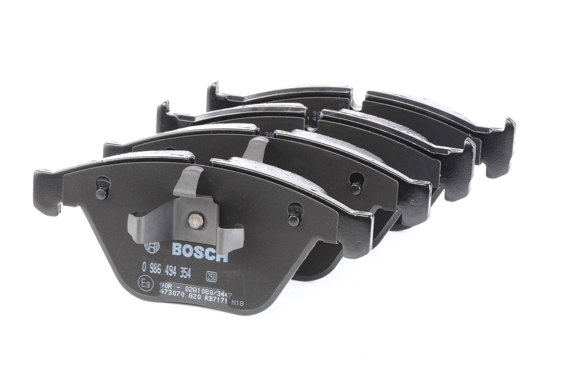 BOSCH Bremsbelagsatz BMW 0 986 494 354 34112288858,34116780711,34116790759 BP1262,E990R02A10803447 von Bosch