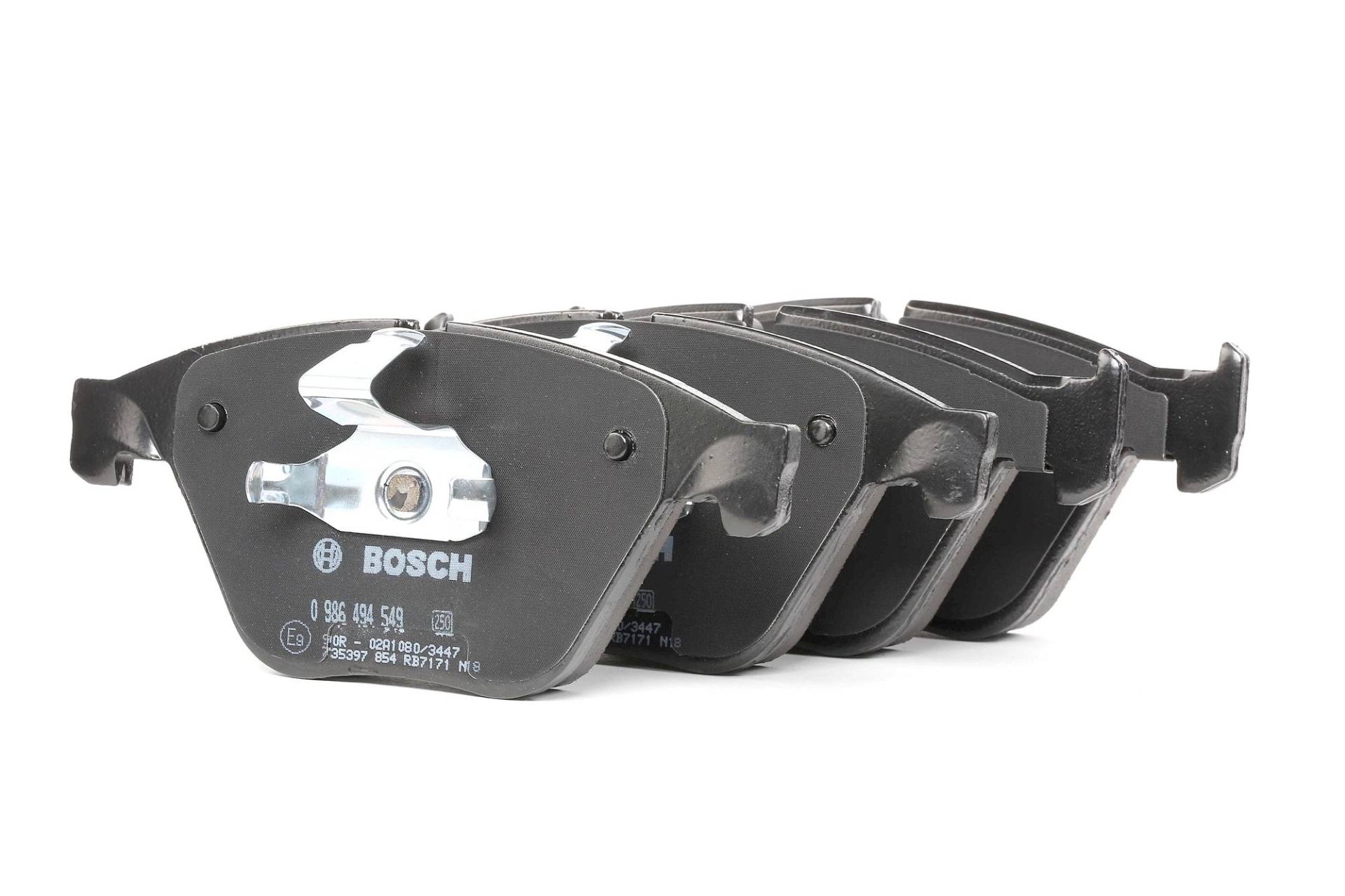 BOSCH Bremsbelagsatz BMW 0 986 494 549 BP1470,E990R02A10803447,34116775314 34116850885 von Bosch