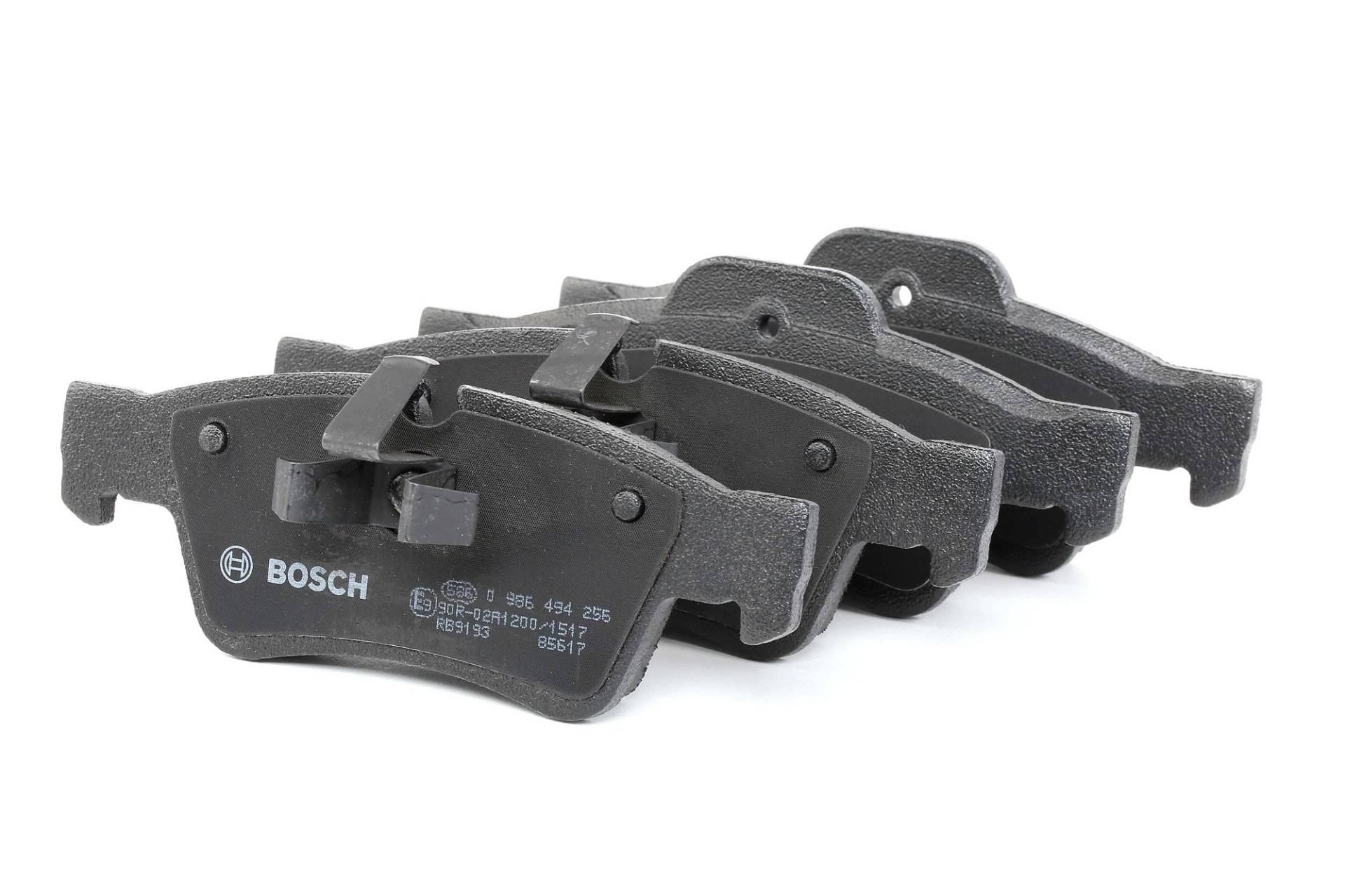 BOSCH Bremsbelagsatz MERCEDES-BENZ 0 986 494 256 A0044205220,E190R0110781288,0084205320 1644201520,1644201920,A0084205320,A1644201520,0044205220 von Bosch