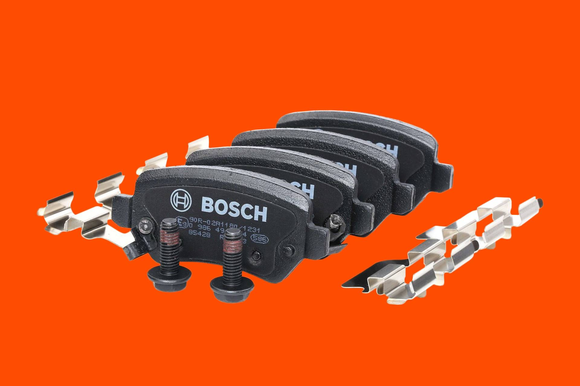 BOSCH Bremsbelagsatz OPEL,KIA 0 986 494 654 1605967,95507655,E190R011078861 583021PA30,93179164,93190577,1605128,1605995,93170602,93176118,93188727 von Bosch