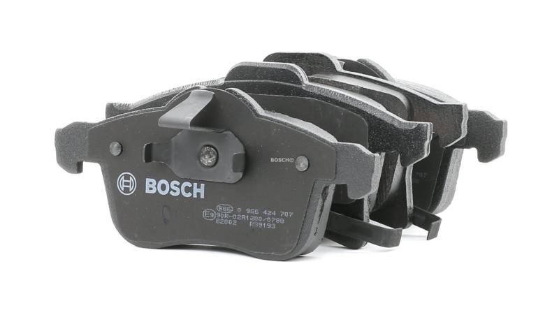 BOSCH Bremsbelagsatz OPEL,CHEVROLET,VAUXHALL 0 986 424 707 1605177,1605252,93176429 93186713,1605099,1605992,93176115,1605456,1605998,93181189 von Bosch