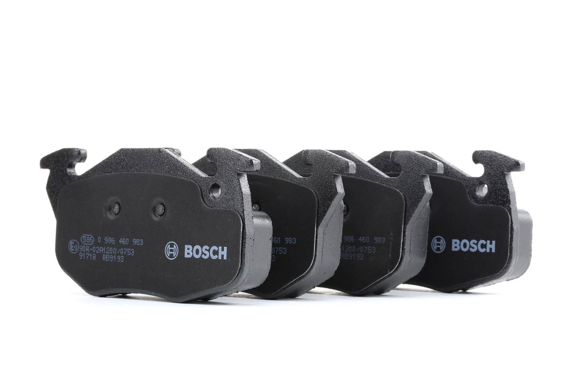 BOSCH Bremsbelagsatz PEUGEOT,CITROËN 0 986 460 983 425263,425264,425314 95659616,425092,425165,425091,425120,7261D371,E190R011075821,425102,95659340 von Bosch