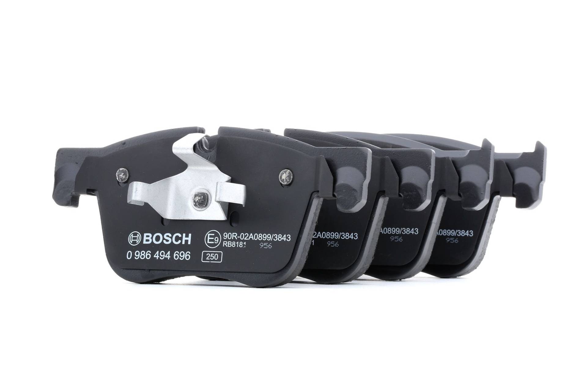 BOSCH Bremsbelagsatz PEUGEOT,CITROËN 0 986 494 696 1612909080,1619791180,BP1691 E990R02A08993843,1609898580,1612412380 von Bosch