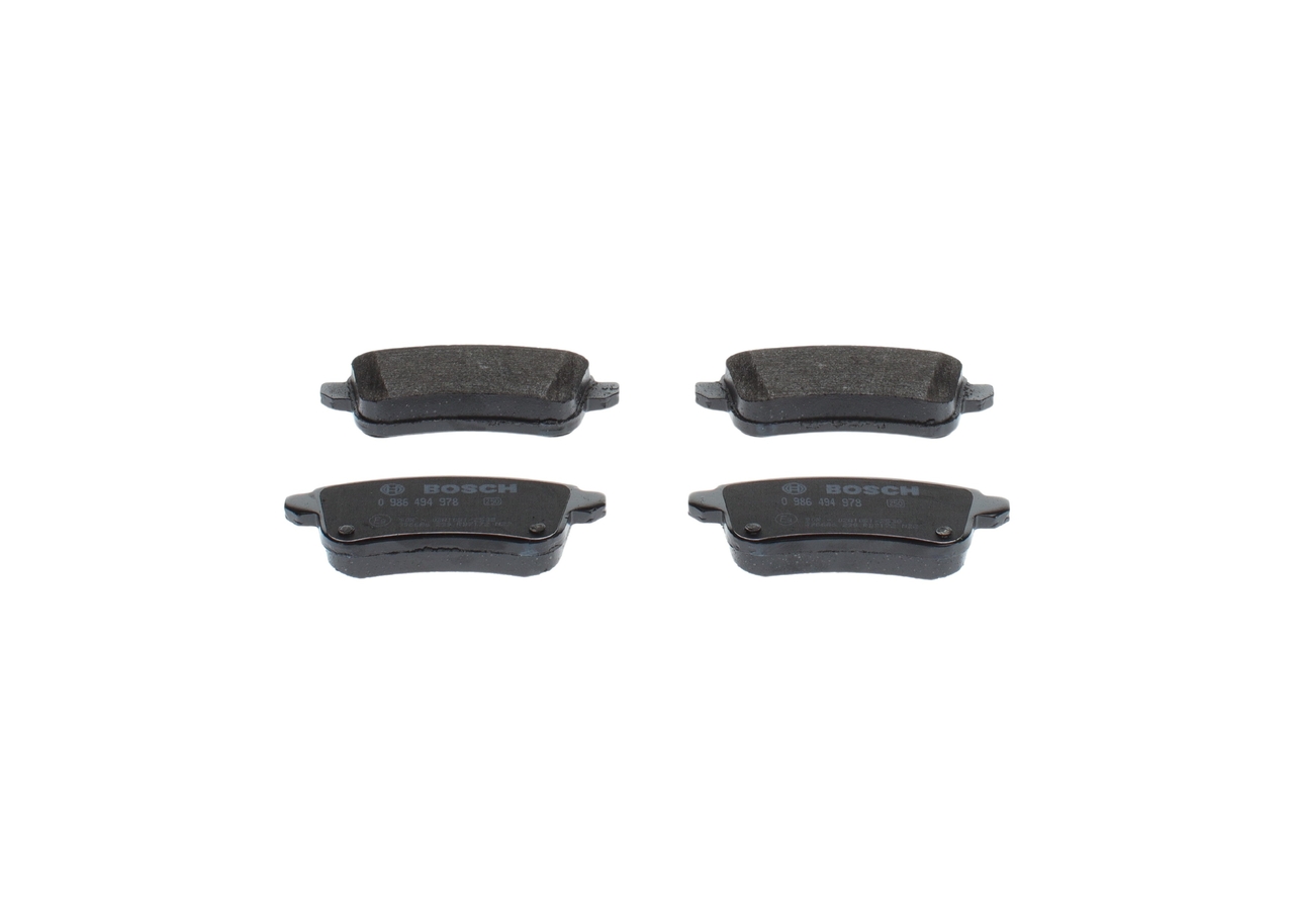 BOSCH Bremsbelagsatz RENAULT,NISSAN 0 986 494 978 MQ005265,4406000Q3C,440603558R 440608061R von Bosch