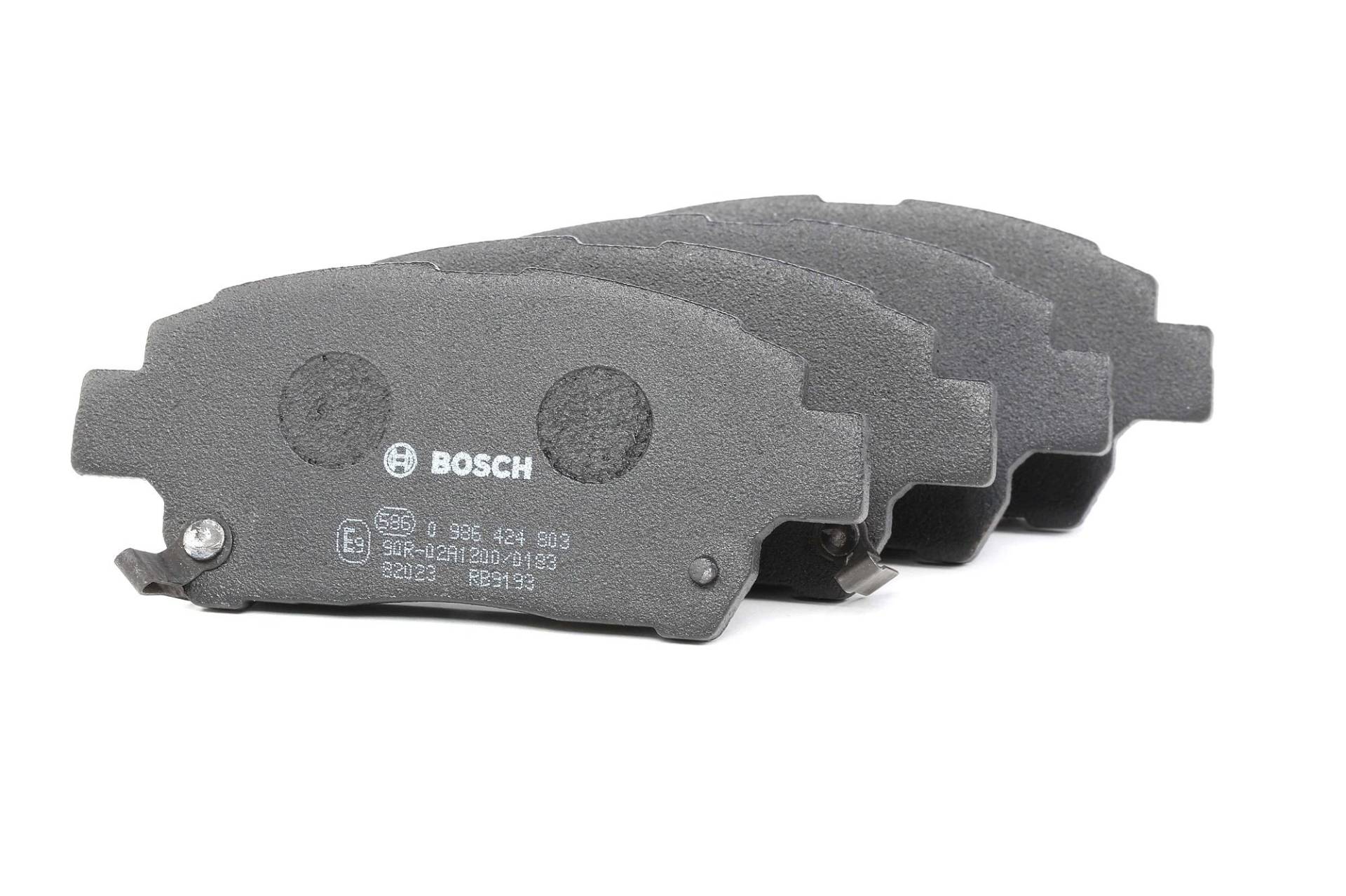 BOSCH Bremsbelagsatz TOYOTA 0 986 424 803 0446552060,044650W080,0446512590 044650D030,044650D020,0446547050,V9118A082,0446512581,0446517102,0446552150 von Bosch