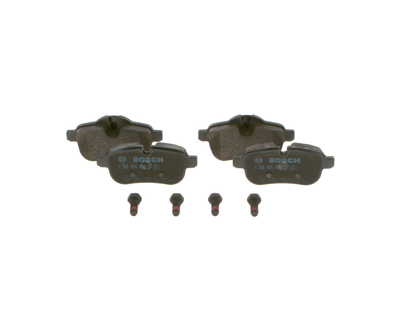 BOSCH Bremsbelagsatz BMW 0 986 494 450 34216788275,BP1373,E990R02A10812733 von Bosch