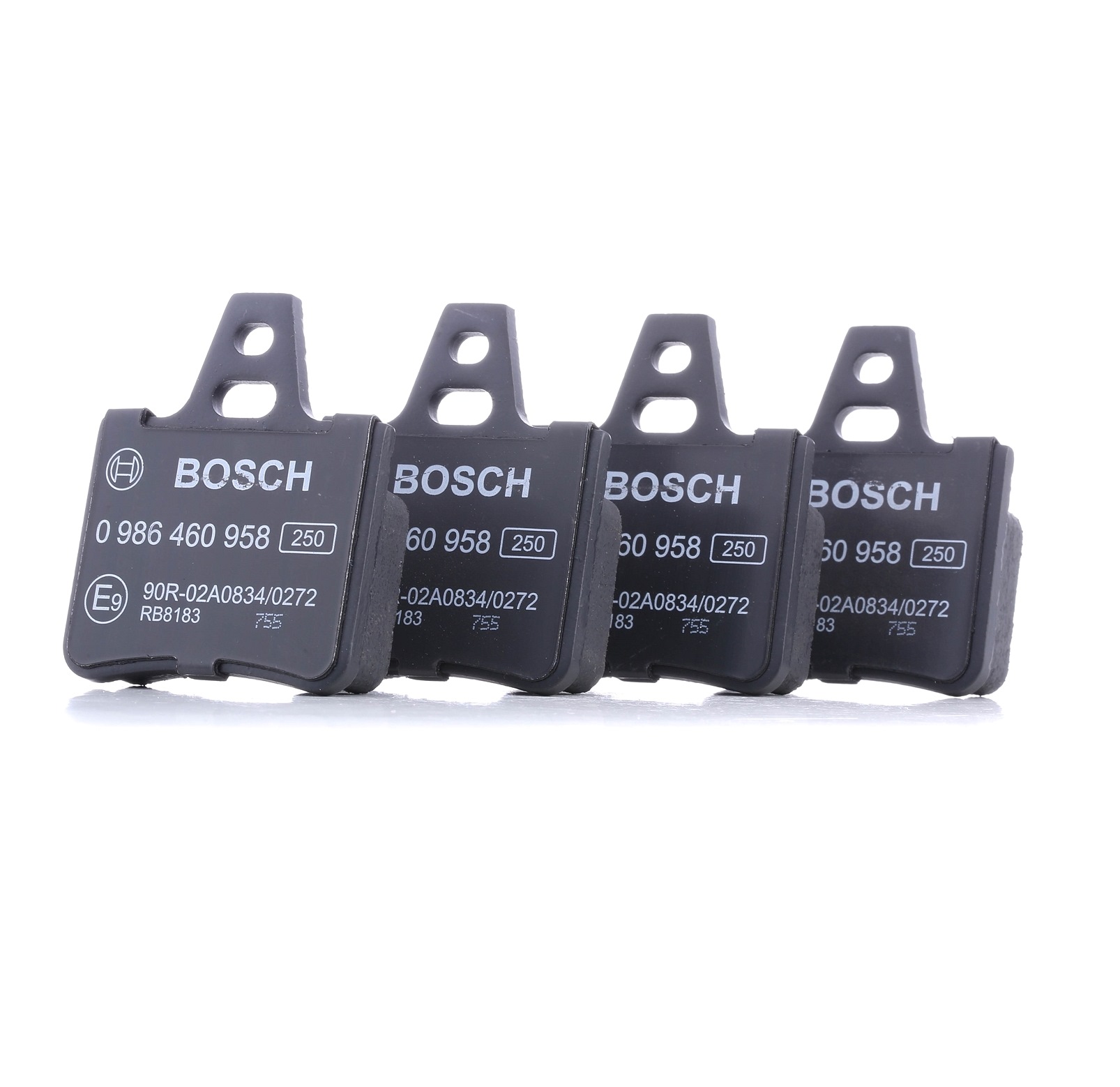 BOSCH Bremsbelagsatz CITROËN 0 986 460 958 95651047,95654085,95659642 95666973,95667788,8337D121,90R010251002,425183 von Bosch