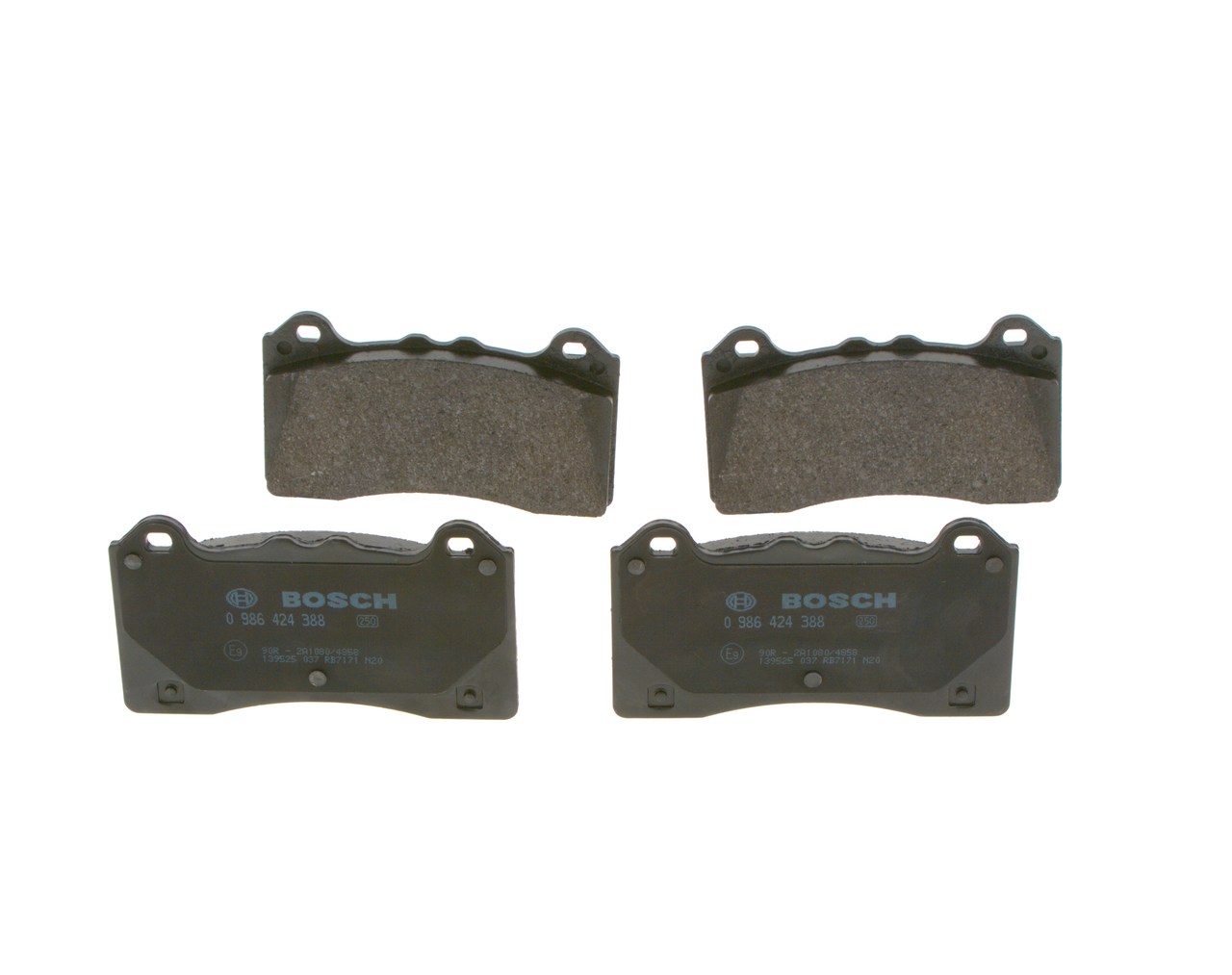 BOSCH Bremsbelagsatz FORD 0 986 424 388 2003984 Bremsbeläge,Bremsklötze,Bremssteine,Bremsbeläge & Bremsbelagsatz,Bremsklötze & Bremsbelagsatz von Bosch