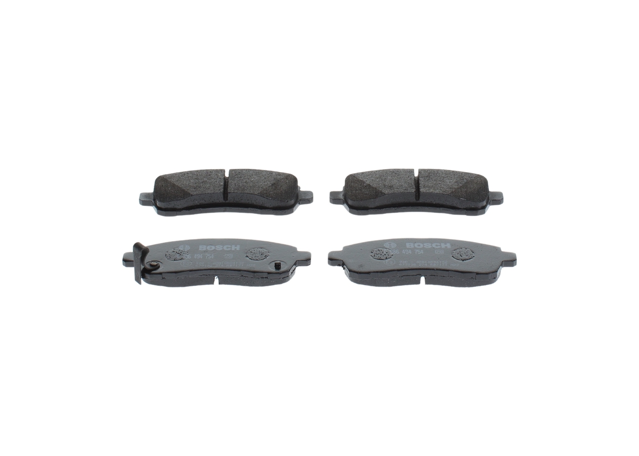 BOSCH Bremsbelagsatz MAZDA 0 986 494 754 D6Y13328ZA Bremsbeläge,Bremsklötze,Bremssteine,Bremsbeläge & Bremsbelagsatz,Bremsklötze & Bremsbelagsatz von Bosch