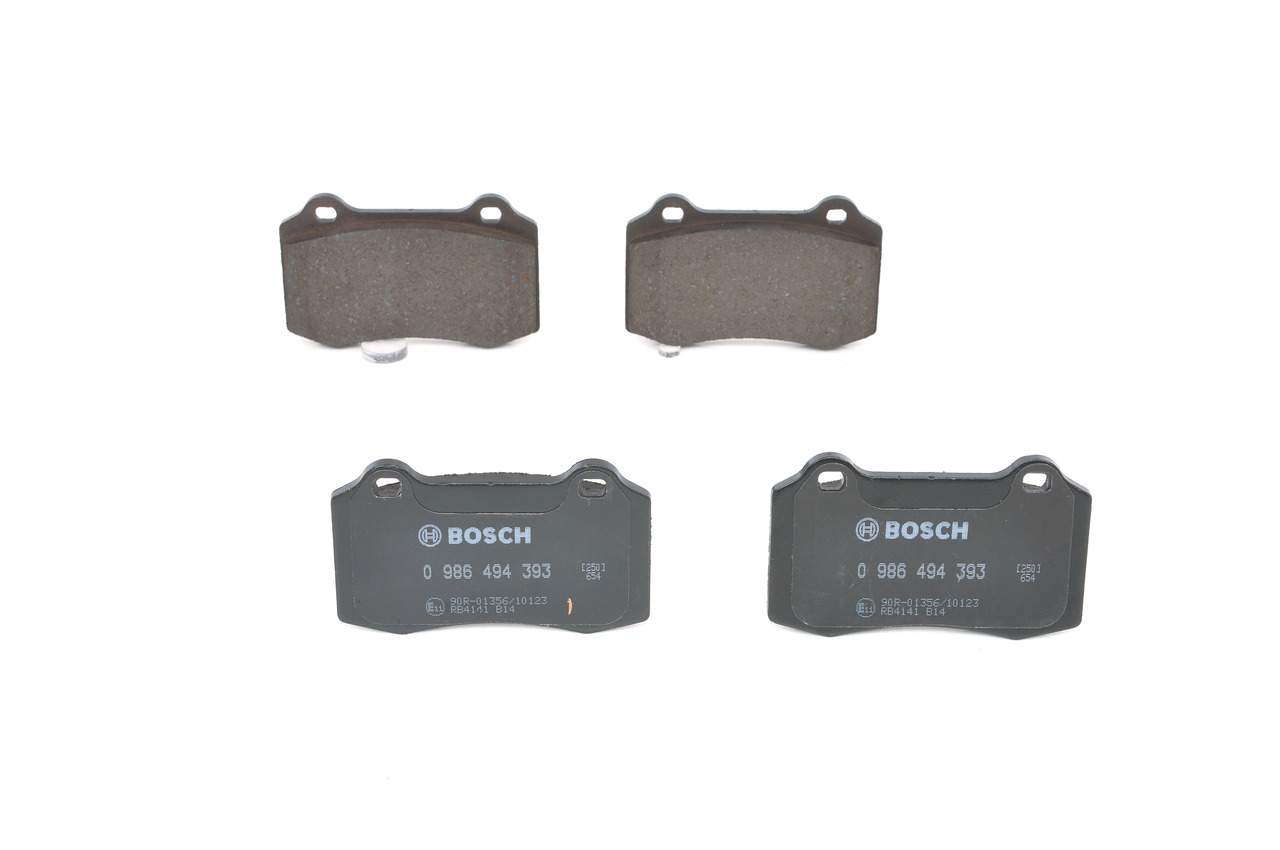 BOSCH Bremsbelagsatz PEUGEOT,CITROËN,VOLVO 0 986 494 393 JLM21282,JLM2182,MXD2750AA BP1316,4254C6,C2C24016,1230725,6KL698151,30683858,E990R02A10810529 von Bosch