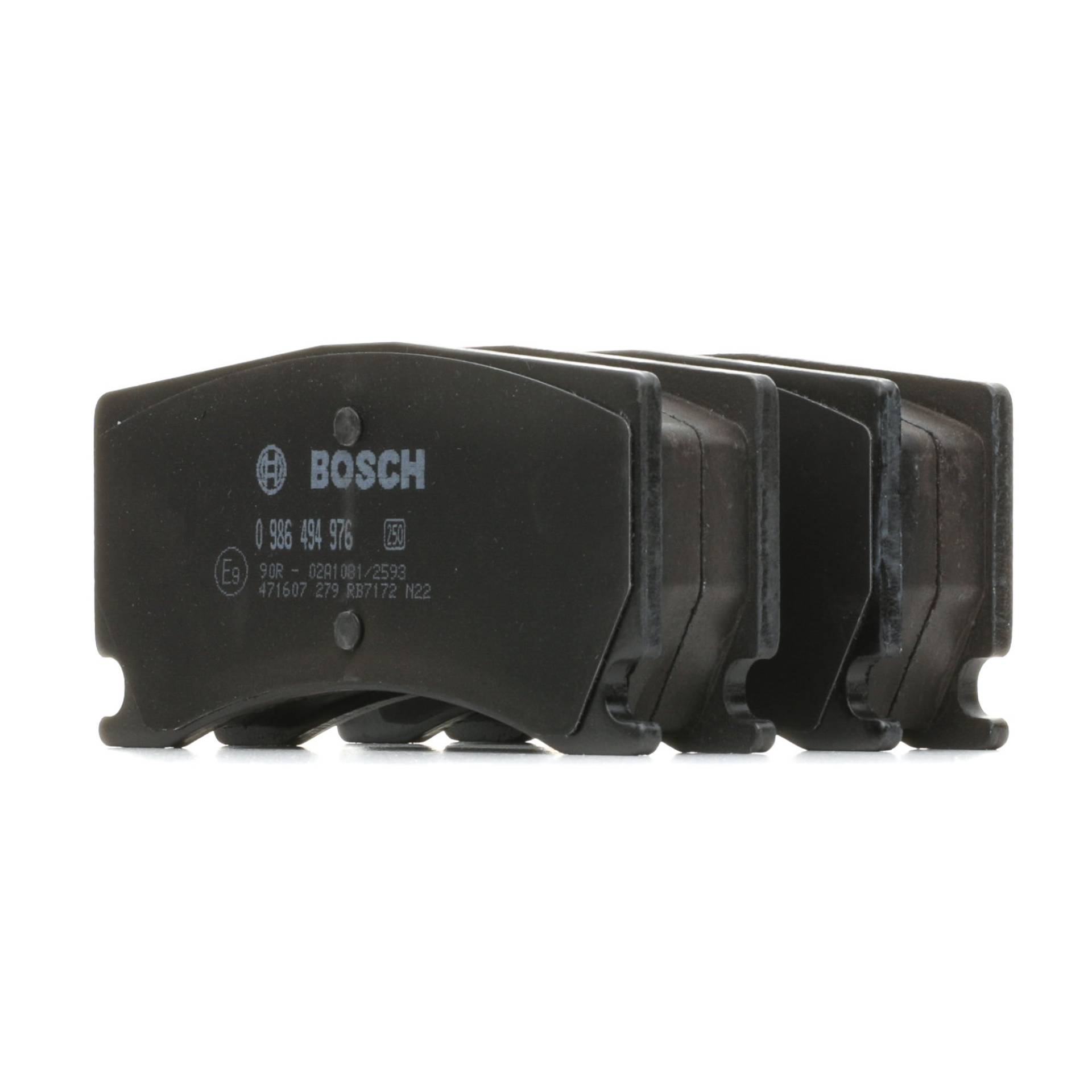 BOSCH Bremsbelagsatz PEUGEOT,JAGUAR,DS 0 986 494 976 1610696480,1614153380,C2P15994 von Bosch