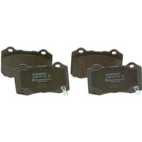 BOSCH Bremsbelagsatz mit integriertem Verschleißwarnkontakt 0 986 494 708 Bremsbeläge,Bremsklötze CHEVROLET,JEEP,CHRYSLER,CAMARO GMX511 von Bosch