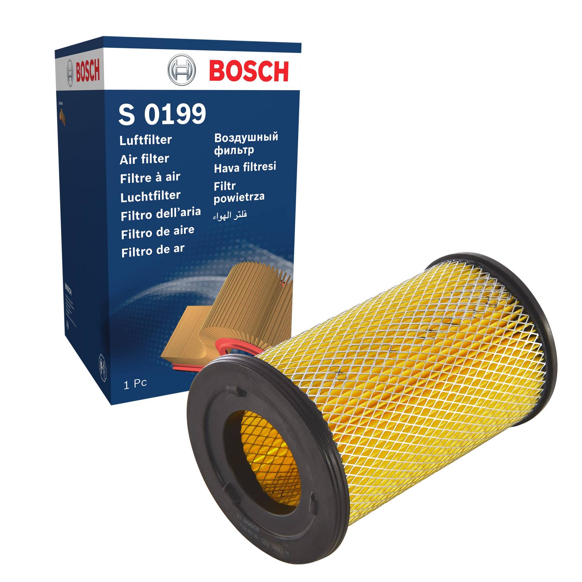Bosch S0199 - Luftfilter Auto von Bosch Automotive