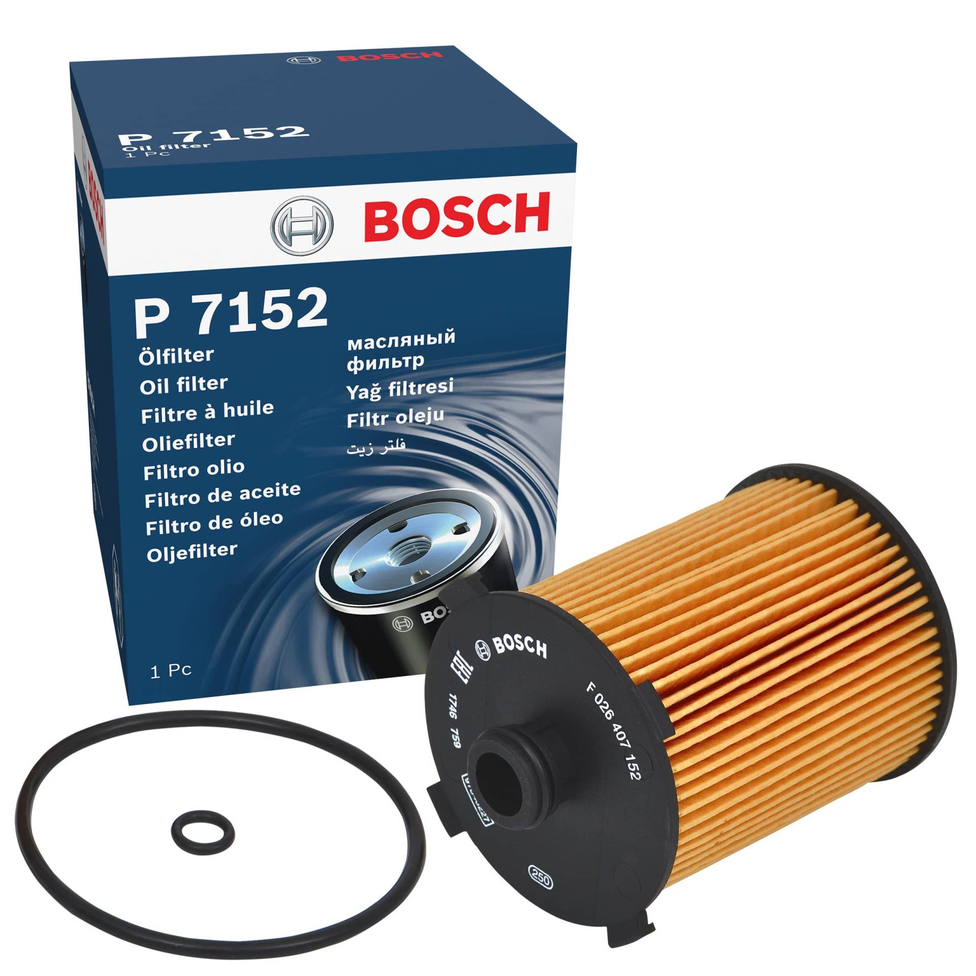 Bosch Automotive P7152 - Ölfilter Auto von Bosch