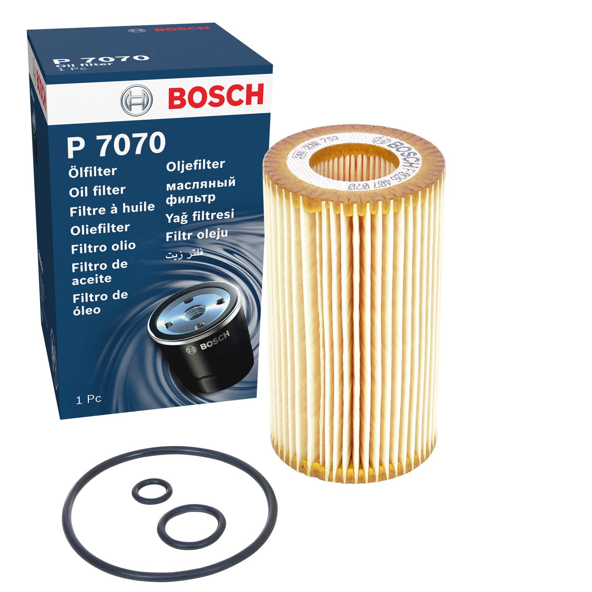 Bosch Automotive P7070 - Ölfilter Auto von Bosch