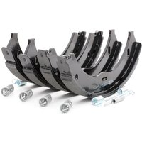 BOSCH Handbremsbeläge 0 986 487 718 Handbremsbacken,Bremsbackensatz, Feststellbremse MERCEDES-BENZ,VITO Bus (W639),VIANO (W639) von Bosch