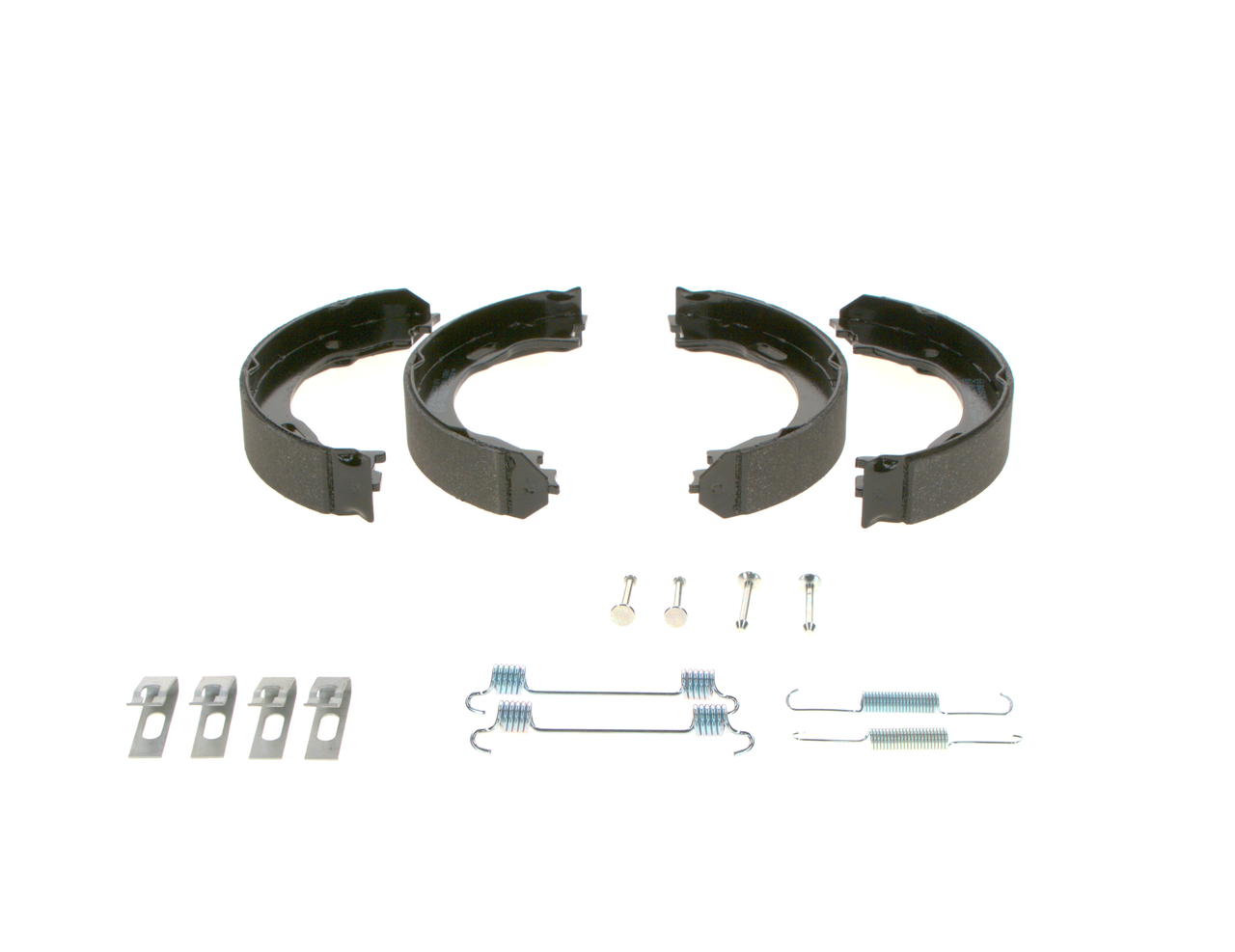 BOSCH Handbremsbeläge MERCEDES-BENZ,CHRYSLER,DODGE 0 986 487 609 05137624AA,5137624AA,68020626AA Handbremsbacken,Bremsbackensatz, Feststellbremse von Bosch