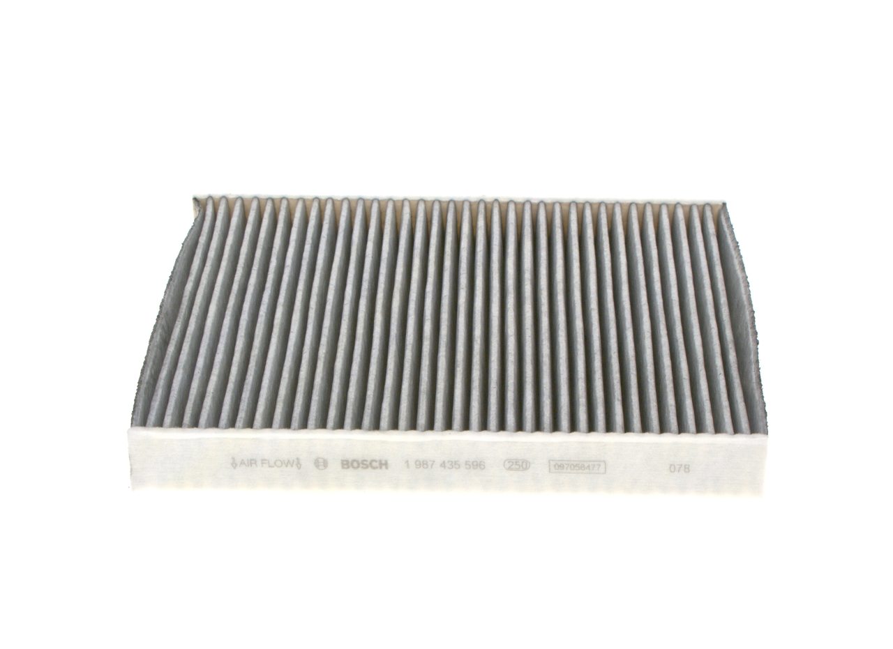 BOSCH Innenraumfilter VW,AUDI,SKODA 1 987 435 596 2Q0819653 Filter, Innenraumluft,Pollenfilter,Mikrofilter,Innenraumluftfilter,Staubfilter,Klimafilter von Bosch