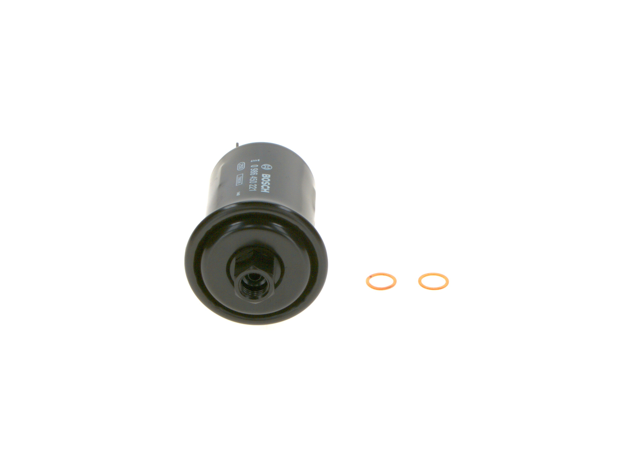 BOSCH Kraftstofffilter TOYOTA 0 986 450 221 2330079495,2330779545,2330016290 Leitungsfilter,Spritfilter 2330019535,2330074260,25313811,2330074290 von Bosch