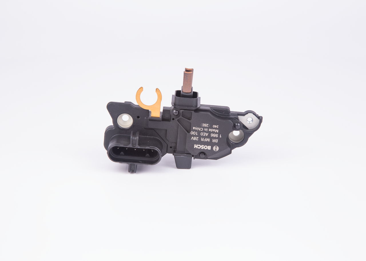 BOSCH Lichtmaschinenregler VOLVO,RENAULT TRUCKS,TEMSA 1 986 AE0 100 20802191,1810399,2004301 Regler Lichtmaschine,Generatorregler von Bosch