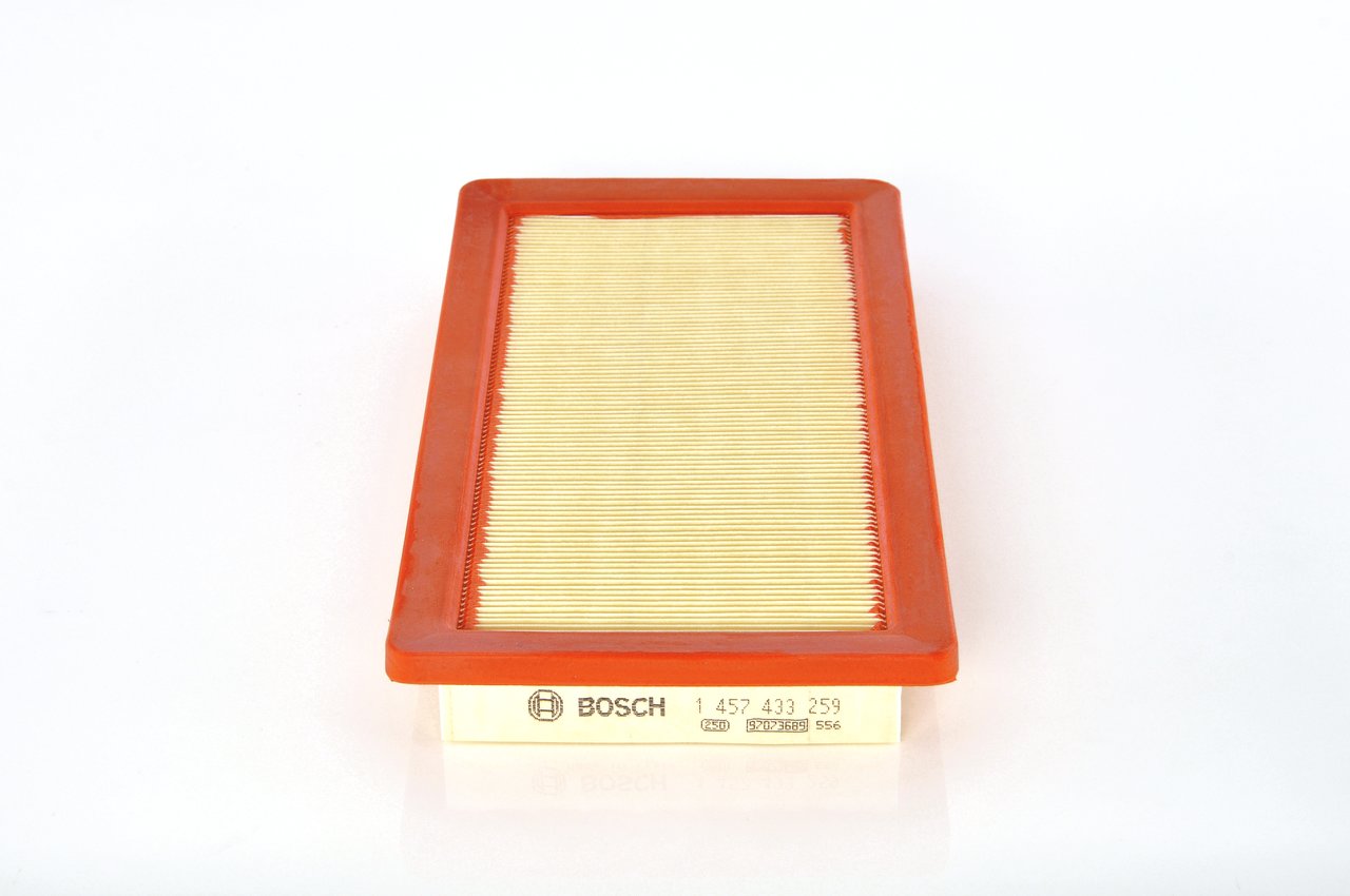 BOSCH Luftfilter FIAT 1 457 433 259 1444N5,71736121,7633139 Motorluftfilter,Filter für Luft 76331391,5025078,900X9601ALA von Bosch