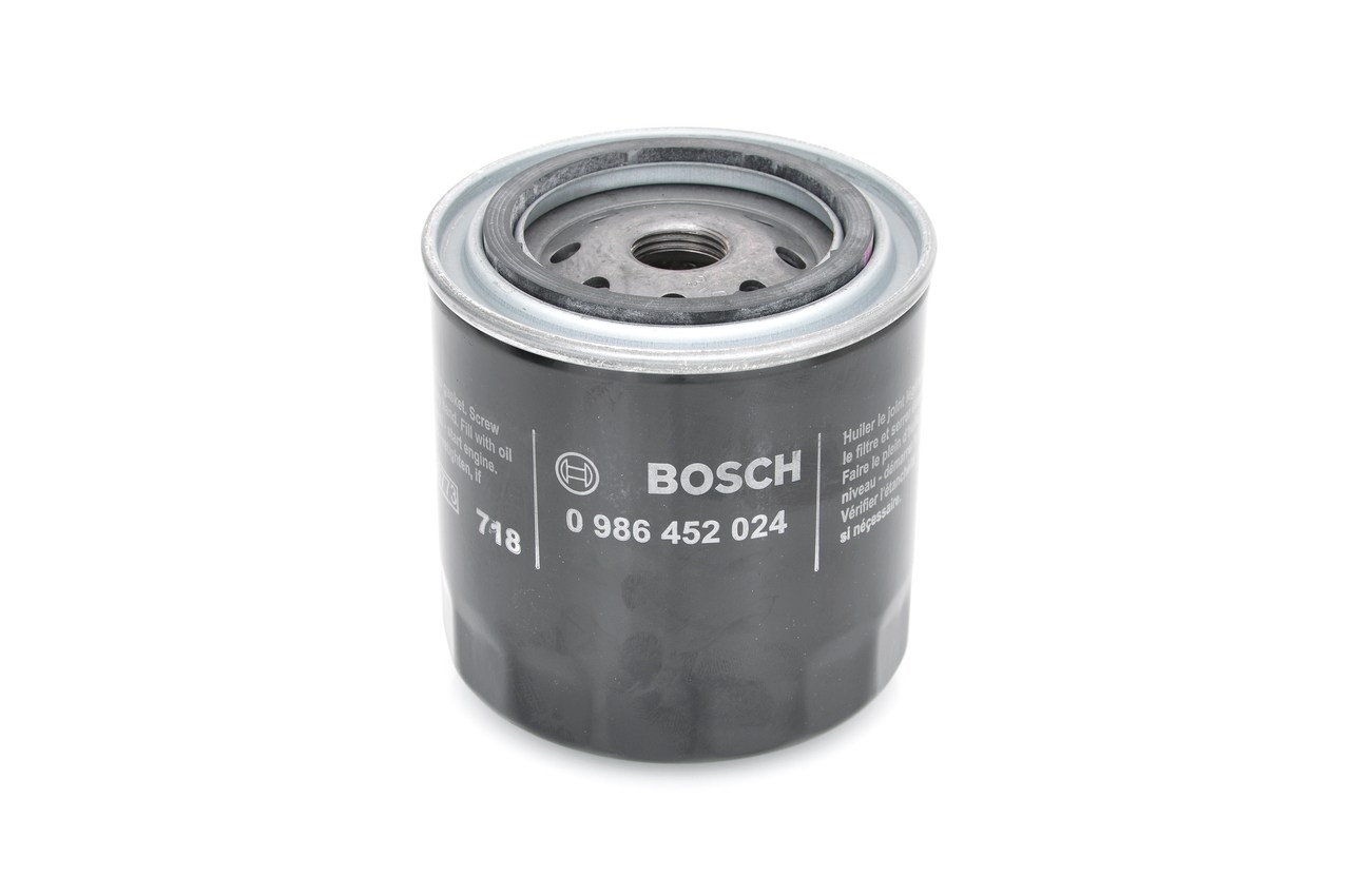 BOSCH Ölfilter NISSAN,LTI 0 986 452 024 1520865011,25013075,9315669 Motorölfilter,Filter für Öl 15208W1103,A5208W1106,93156669,1520865001,1520865014 von Bosch