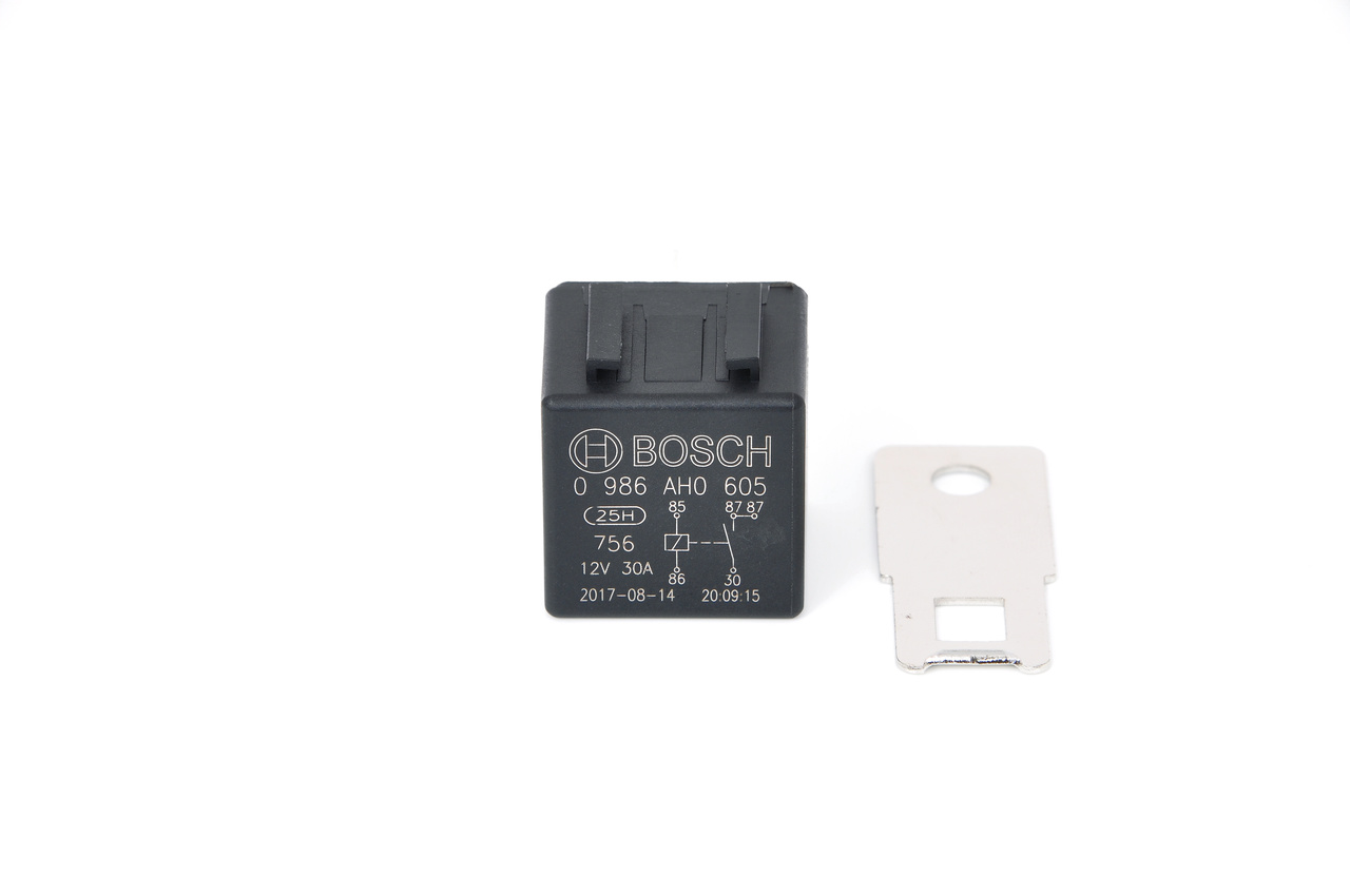 BOSCH Relais, Arbeitsstrom VW,FIAT 0 986 AH0 605 00000001164017,0015423119,6643474 116006513503,99000580210,4320629,81259020111,A0015423219 von Bosch