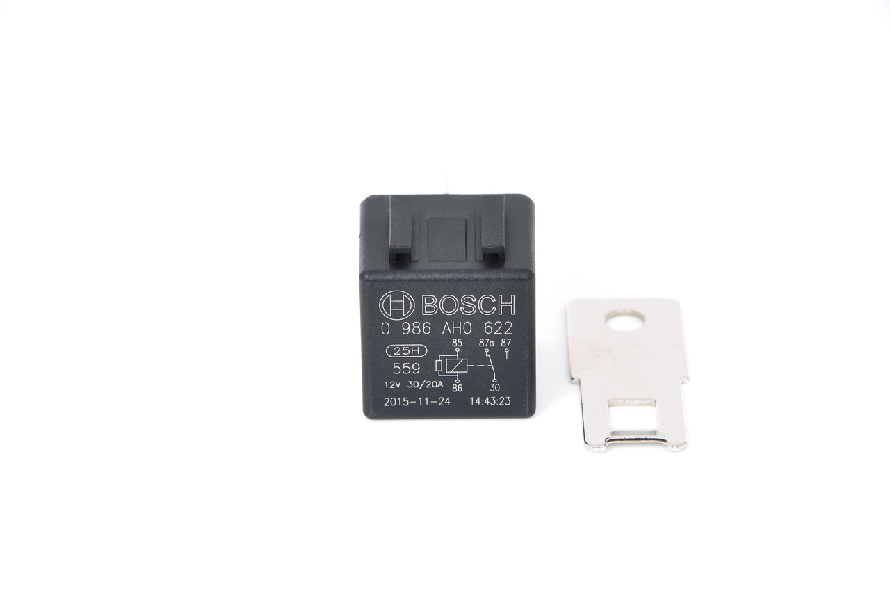 BOSCH Relais, Arbeitsstrom VW,MERCEDES-BENZ,OPEL 0 986 AH0 622 2E0937099,803951253A,20342500 94855515,82856475,8933001777,90191753,7440700,AL29657 von Bosch