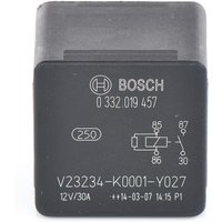 BOSCH Relais 0 332 019 457  VW,AUDI,MERCEDES-BENZ,Golf V Schrägheck (1K1),TOURAN (1T1, 1T2),Polo Schrägheck (6R1, 6C1),GOLF PLUS (5M1, 521) von Bosch