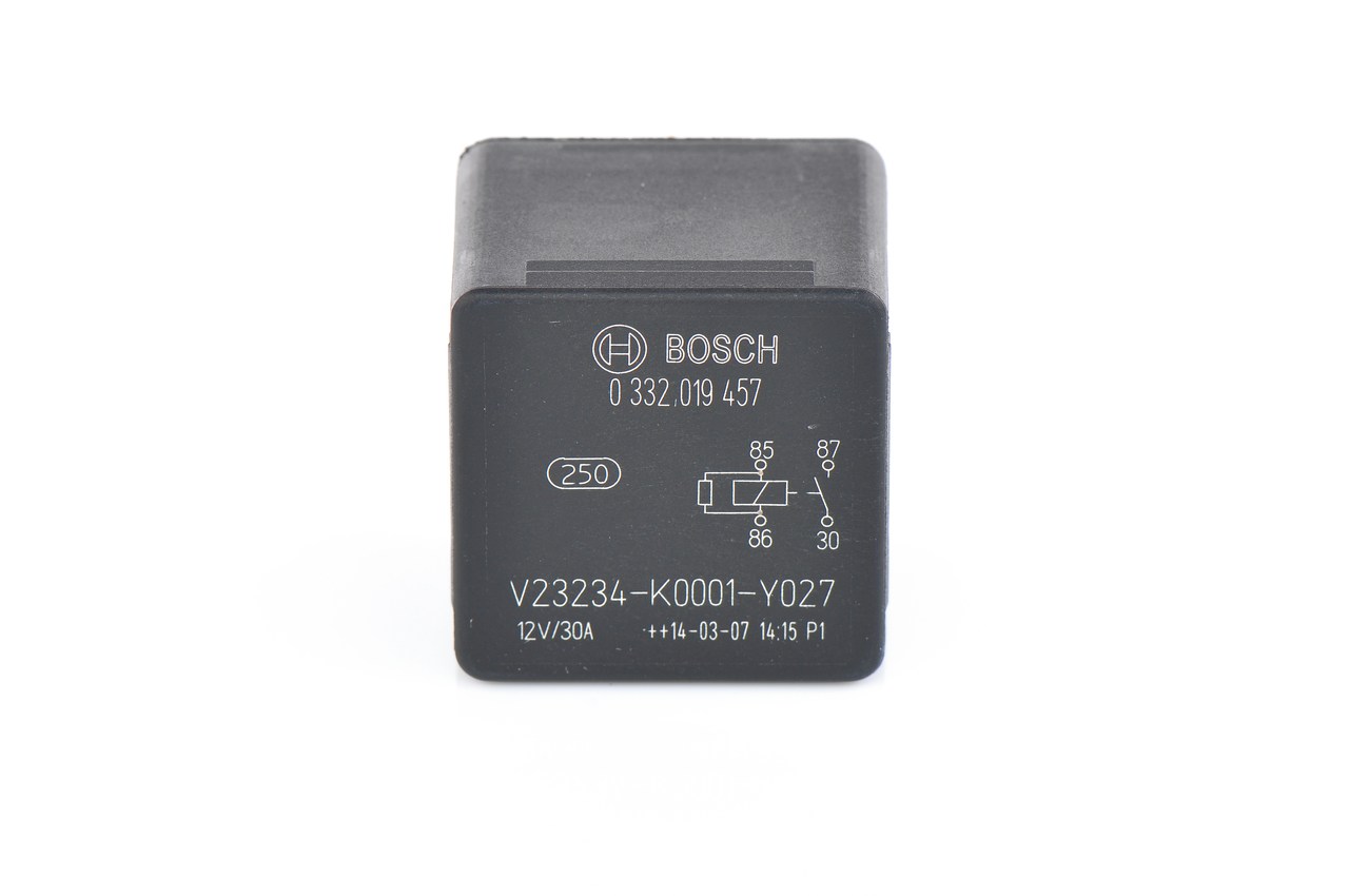 BOSCH Relais VW,AUDI,MERCEDES-BENZ 0 332 019 457 F42D11433AA,8D0951253A,61318650184 0025420619,0025421319,655533,6059235,1238587,24438887,3447012 von Bosch