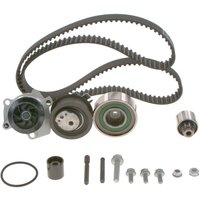 BOSCH Wasserpumpe + Zahnriemensatz Zähnez.: 160 1 987 946 974 Wasserpumpe + Zahnriemenkit VW,AUDI,SKODA,GOLF VI (5K1) von Bosch