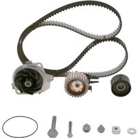 BOSCH Wasserpumpe + Zahnriemensatz Zähnez.: 190 1 987 946 987 Wasserpumpe + Zahnriemenkit OPEL,FIAT,SUZUKI,ZAFIRA B (A05),Astra H Schrägheck (A04) von Bosch