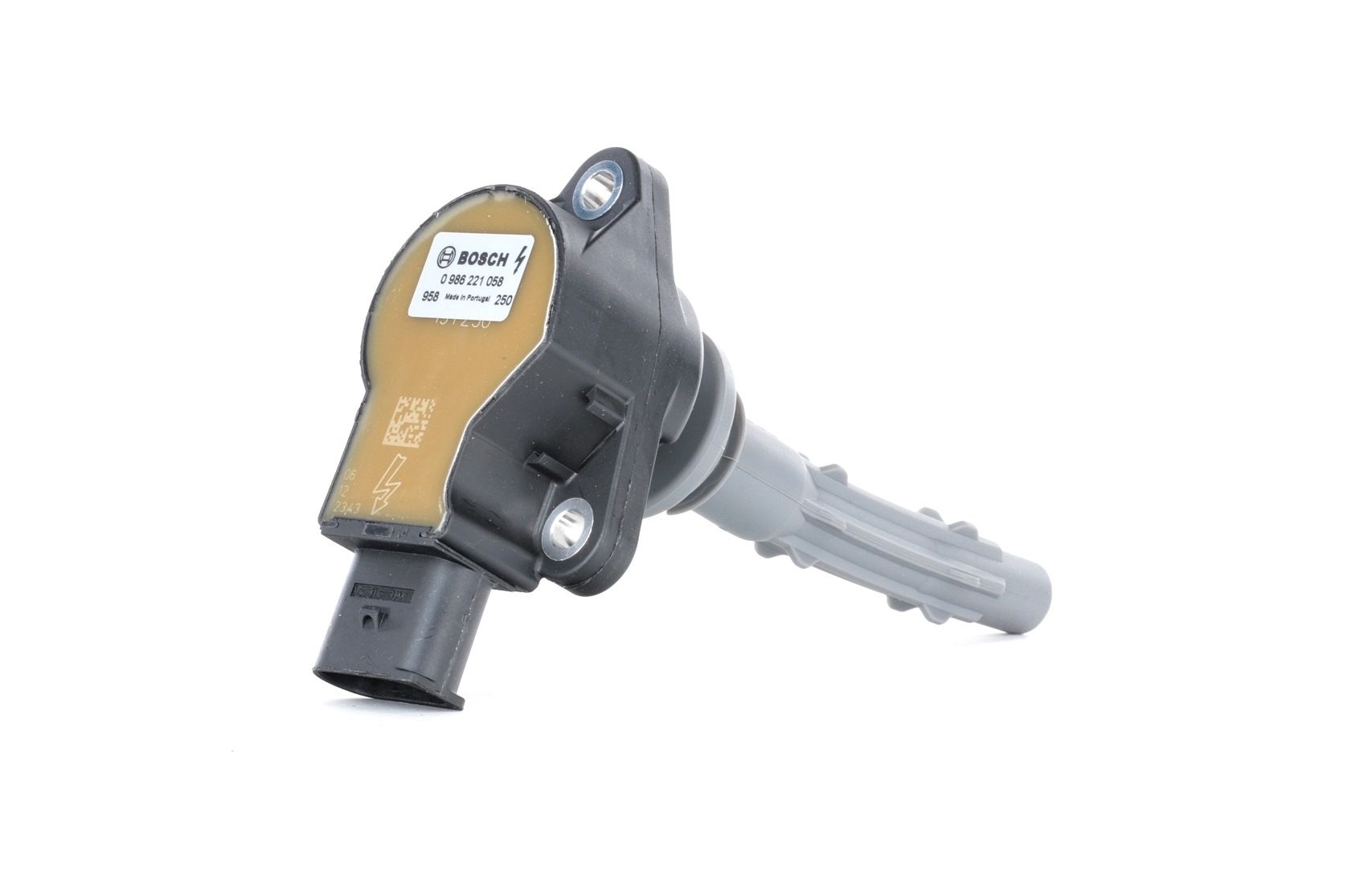 BOSCH Zündspule MERCEDES-BENZ 0 986 221 058 0001501980,0001502680,0001502780 Einzelzündspule 2729060060,A0001502780,A0001501980,A0001502680 von Bosch