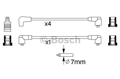 Bosch 0 986 356 797 Zündleitungssatz von Bosch Automotive