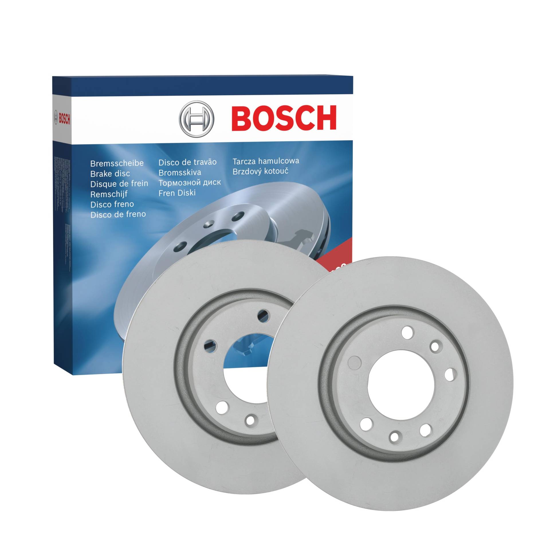 Bosch BD2163 Bremsscheiben - Hinterachse - ECE-R90 Zertifizierung - zwei Bremsscheiben pro Set von Bosch Automotive