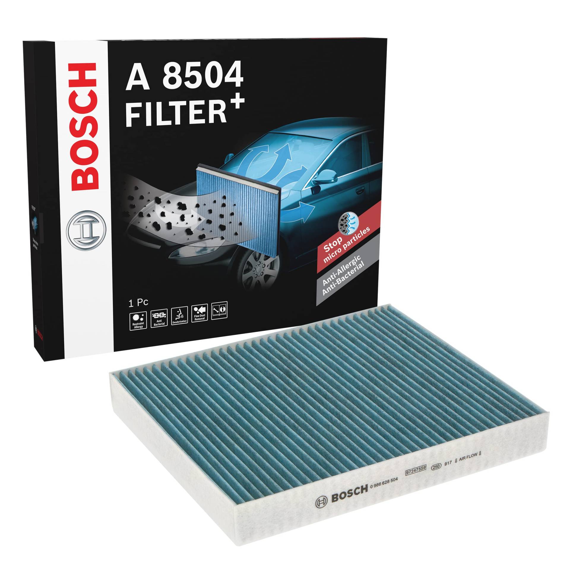 Bosch A8504 - Innenraumfilter Filter+ von Bosch