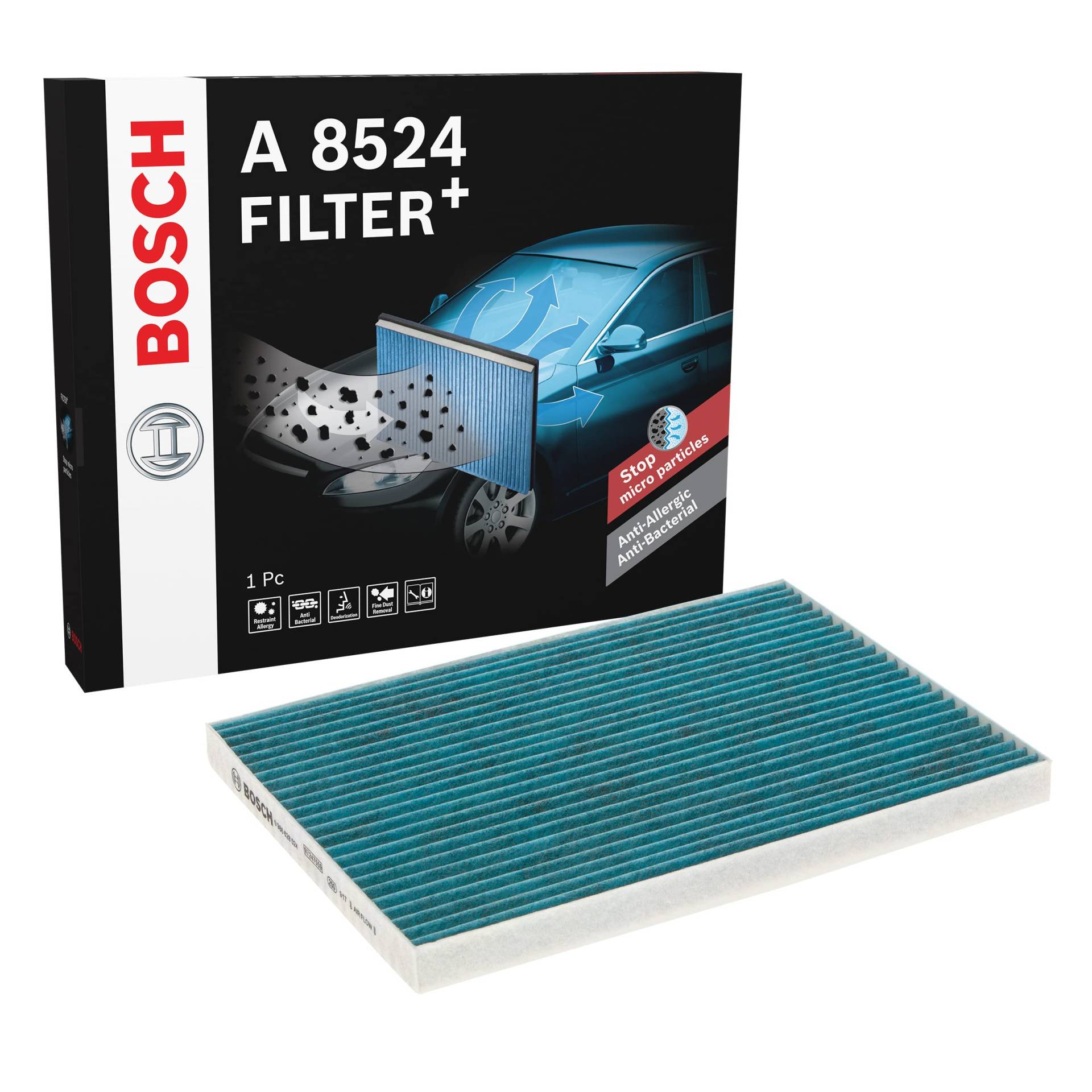 Bosch Automotive A8524 - Innenraumfilter Filter+ von Bosch Automotive