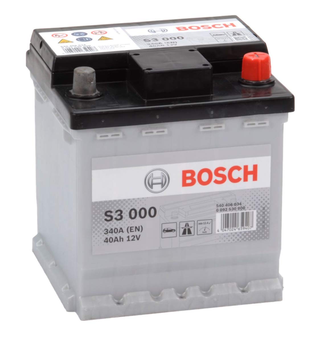 Bosch 0092S30000 Batterie 12 V 40 mAh 340 A von Bosch